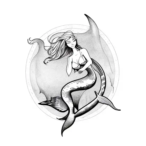 Cheap SBS Mermaid Arm Waterproof Temporary Fake Tattoo Sticker Women Girl  Body Art Decal | Joom