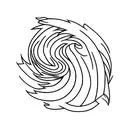Phoenix with semicolon tattoo design idea