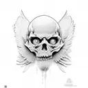 Alas de angel realistas para pecho hombre tattoo design idea