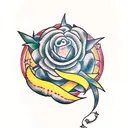 Pineapple tattoo design idea