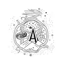 the phrase "Per aspera ad astra" tattoo design idea
