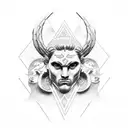 god apollo tattoo design idea