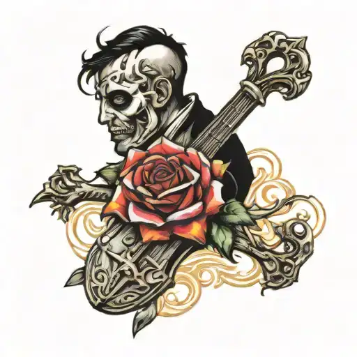 slave libarated tattoo design idea