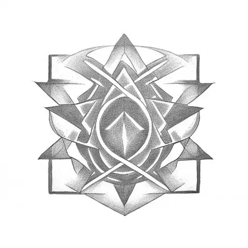 Tattoo Symbol for strength  tattoo design idea