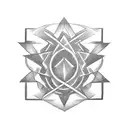 Tattoo Symbol for strength  tattoo design idea