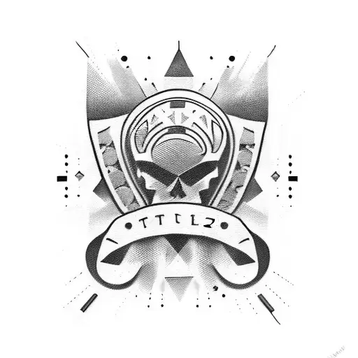 fuerza de voluntad expresado en una persona tattoo design idea