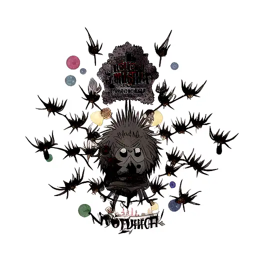 Ryuk the Death God and Yagami Light with the Death Note tattoo design idea