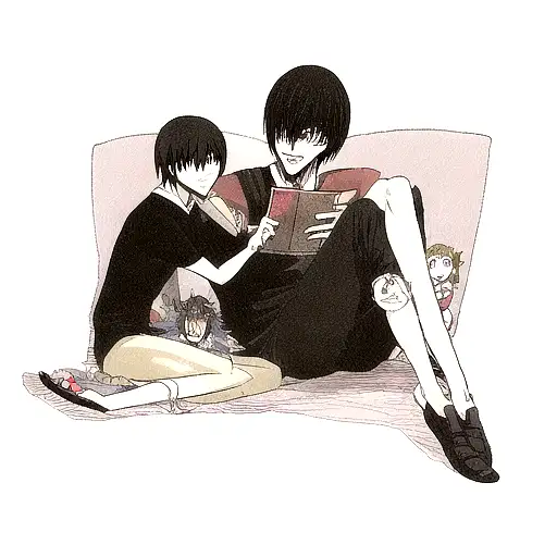 Ryuk and Yagami Light with the Death Note tattoo design idea