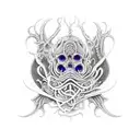 lovecraft tattoo design idea