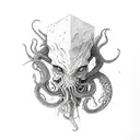 lovecraft tattoo design idea