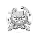 doraemon tattoo design idea