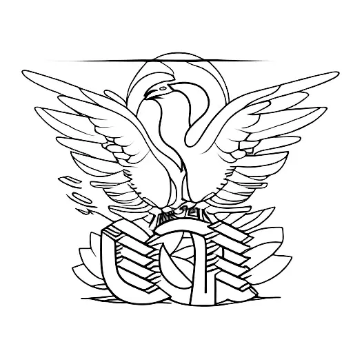 three birds perched atop the words "Every little thing is gonna be alright. " tattoo design idea