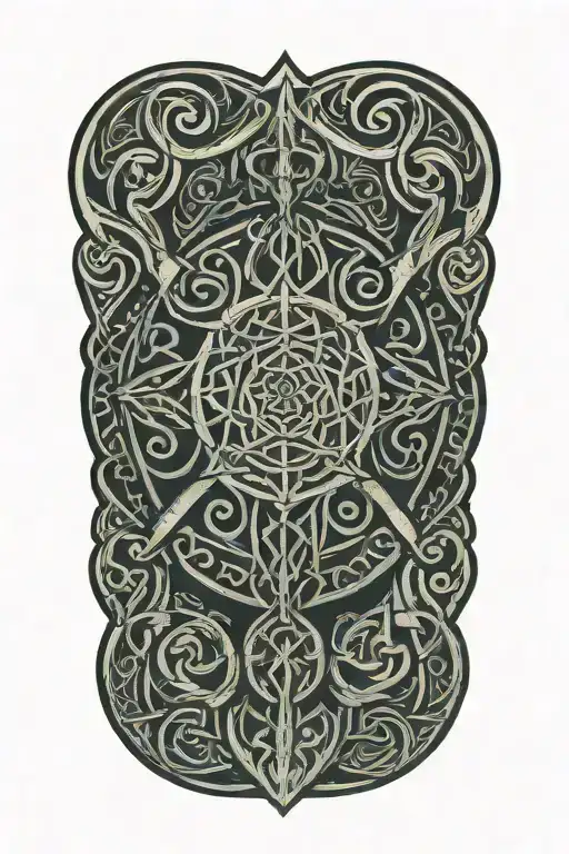 Celtic tattoo design idea