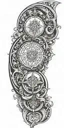 divinity  tattoo design idea