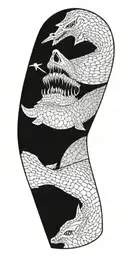 metallica tattoo design idea