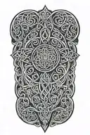 Celtic tattoo design idea