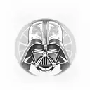 darth vader harley davidson tattoo design idea