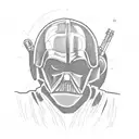 luke skywalker tattoo design idea