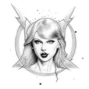 Taylor swift lyrics inspired tiny tattoo tattoo design idea