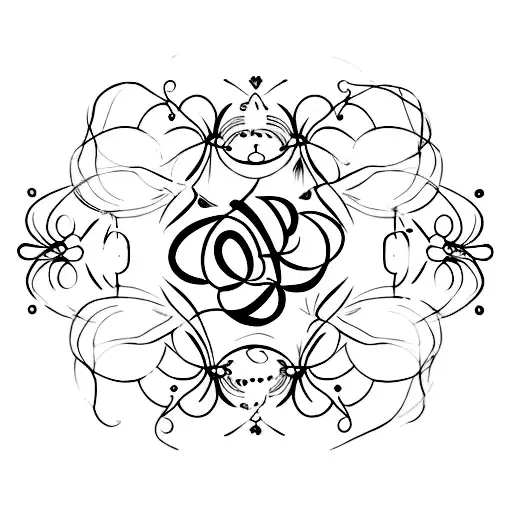 Celebrate 10 years wedding annyversary tattoo design idea
