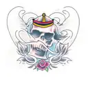 shemale tattoo design idea