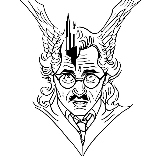 Harry potter tattoo design idea