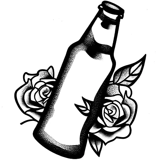 Buy Corona Beer 11x14 Traditional Tattoo Flash Print Online in India  Etsy