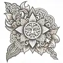 Nepal tattoo design idea