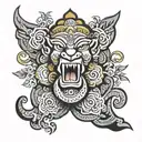 Nepal tattoo design idea