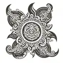 Nepal tattoo design idea