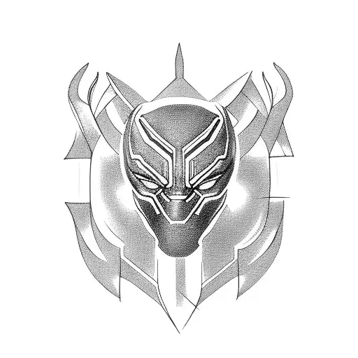 black panther claw tattoo design idea