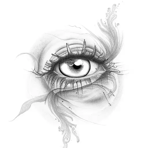 couples tattoo, "in your eyes" by Peter Gabriel  tattoo design idea