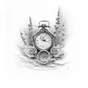 make a memory tat for Karen M. (Loncrini) Sarat who was born on march 24 1950 and died on July 24 2003 tattoo design idea