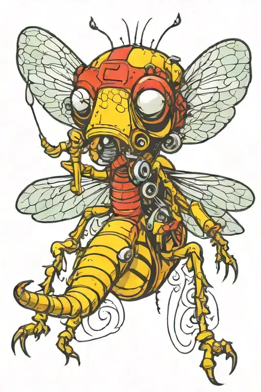 primus skeeter mosquito tattoo design idea