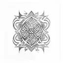 Icelandic runes tattoo design idea