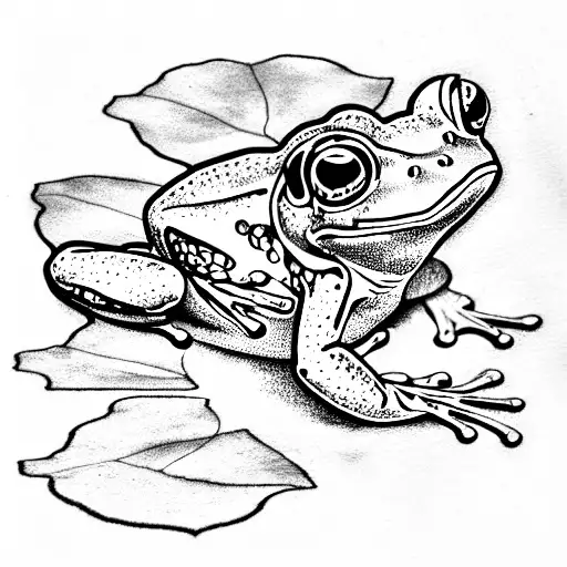 Frog Vector Silhouette Black On White Stock Illustration  Download Image  Now  Frog In Silhouette Animal Wildlife  iStock