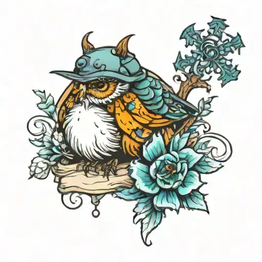 scottys lawn to snow tattoo design idea