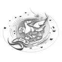 Ireland  tattoo design idea