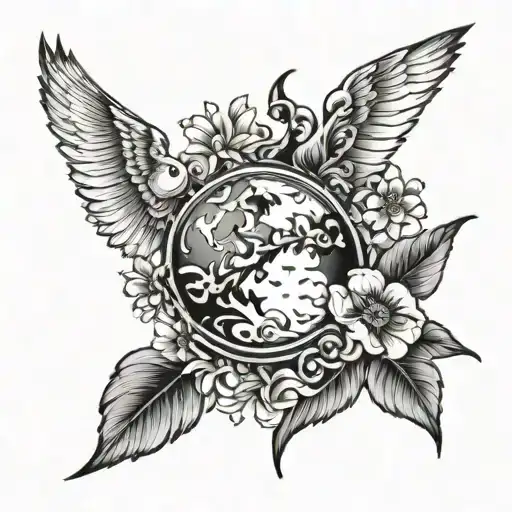oasis' half the world away tattoo design tattoo design idea