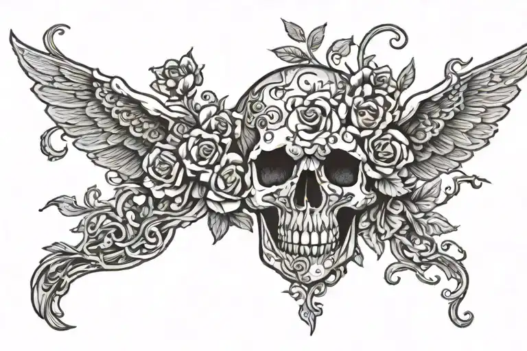 "Born To Die" tattoo design idea