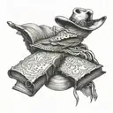 lonesome dove book tattoo design idea