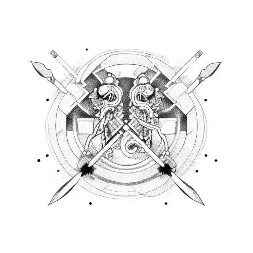 gemini cancer  tattoo design idea