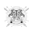 gemini cancer  tattoo design idea