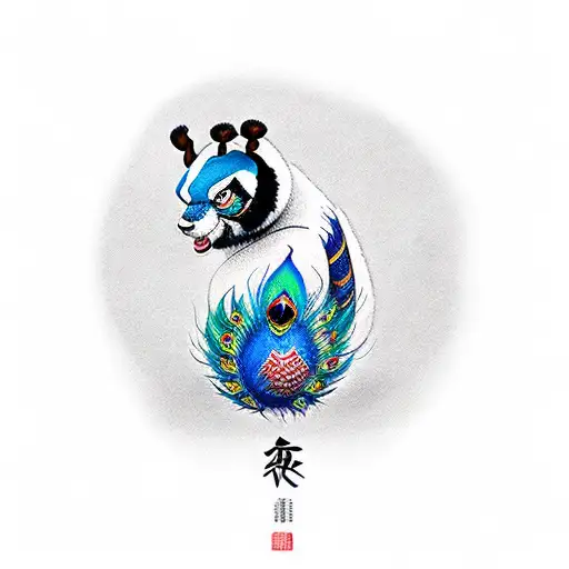 Kung Fu Panda 2 Temporary Tattoos – Bling Your Cake