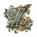 Number 13 tattoo design idea