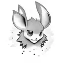 eevee evolution tattoo design idea