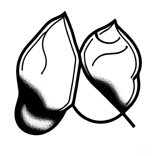 lentils tattoo design idea