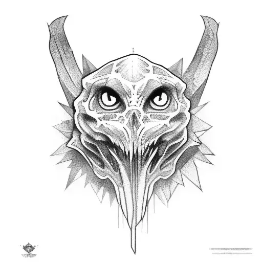 corvo negro animação  tattoo design idea