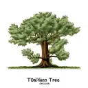 oakland tree tattoo design idea
