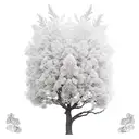 oakland tree tattoo design idea